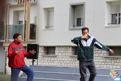 Paon dans le ciment * (23 Diapositives)